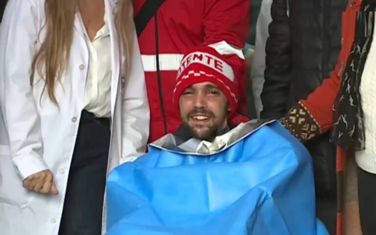 Le dieron el alta al fotógrafo Pablo Grillo, reprimido por la Policía durante una marcha mientras trabajaba