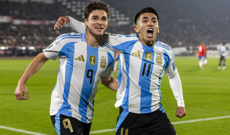 Argentina venció 1-0 a Chile y ganó las Eliminatorias sudamericanas rumbo al Mundial 2026