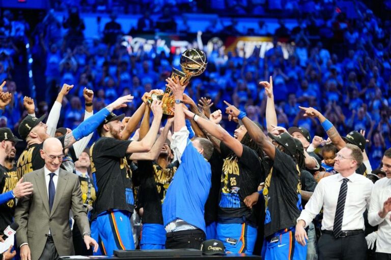Oklahoma City Thunder le ganó 103-91 a Indiana Pacers y se consagró campeón de la NBA por primera vez en su historia