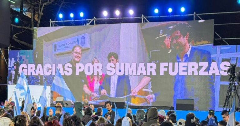 Fuerza Patria arrasó en la provincia de Buenos Aires