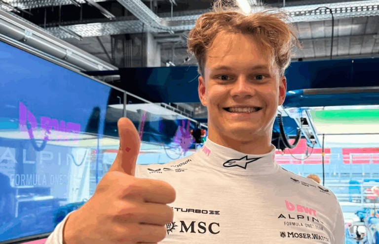 Paul Aron reemplazará a Franco Colapinto en la primera práctica del GP de Italia de Fórmula 1