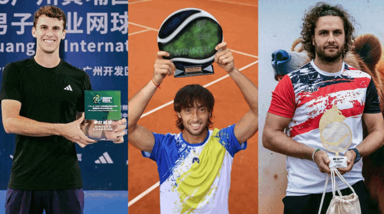 Fin de semana glorioso del tenis nacional: Juan Manuel Cerúndolo, Thiago Tirante y Marco Trungelliti, campeones en el circuito Challenger
