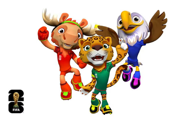 FIFA presentó a las tres mascotas del Mundial 2026: por qué eligieron un águila, un jaguar y un alce