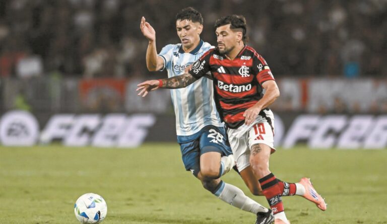 Racing, con tres dudas para recibir a Flamengo por la Copa Libertadores