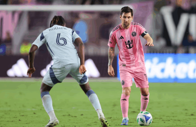 El Inter Miami de Messi perdió 5-3 contra Chicago Fire y cedió terreno en la lucha por ser el equipo con más puntos en la MLS
