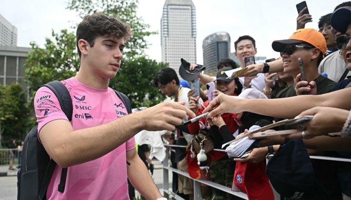 Gran Premio de Singapur: Colapinto preocupado por la falta de estabilidad de su Alpine