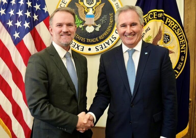 Estados Unidos anunció un acuerdo comercial con Argentina