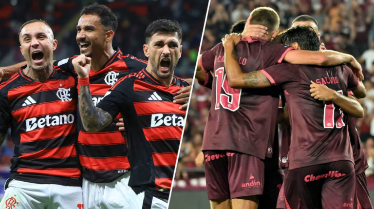 Lanús y Flamengo definirán en Brasil al campeón de la Recopa Sudamericana: hora, TV y formaciones