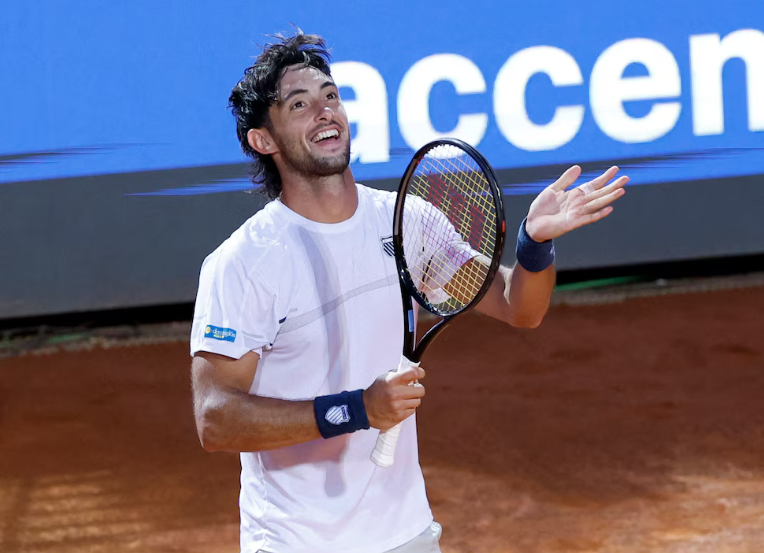 Thiago Tirante cayó ante Daniil Medvedev y se despidió en octavos de final del Masters 1000 de Roma