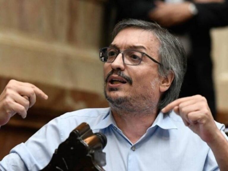Máximo Kirchner propone cambiar la relación con el FMI