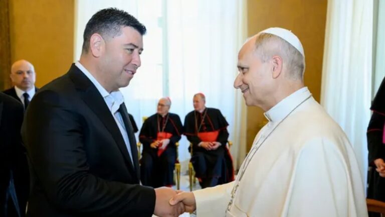 La CGT se reunió con el Papa en el Vaticano