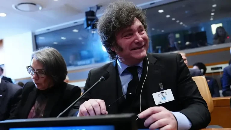 Milei da su discurso ante la ONU, en medio de un clima de tensión con Gran Bretaña